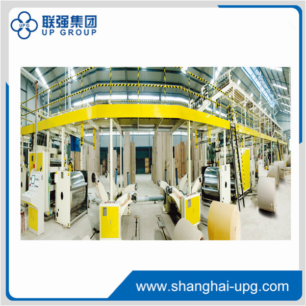 LQ180-2200-3 Ply Corrugated Cardboard Production Line