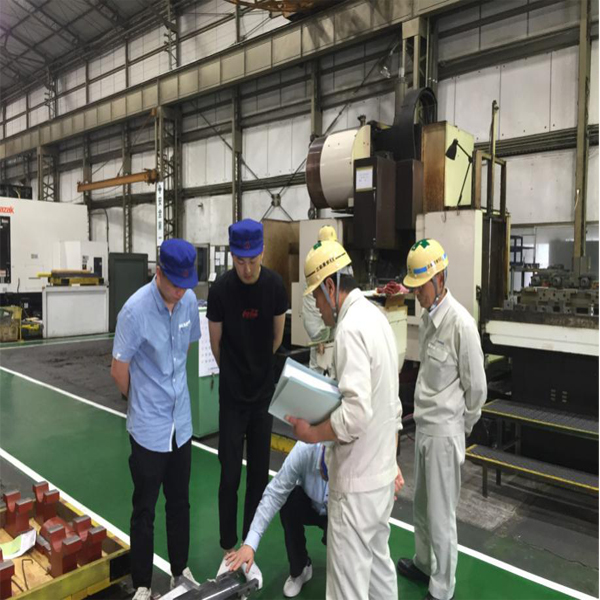 Shanghai UPG visited Japan Sanwa Manufacturing Co., Ltd.