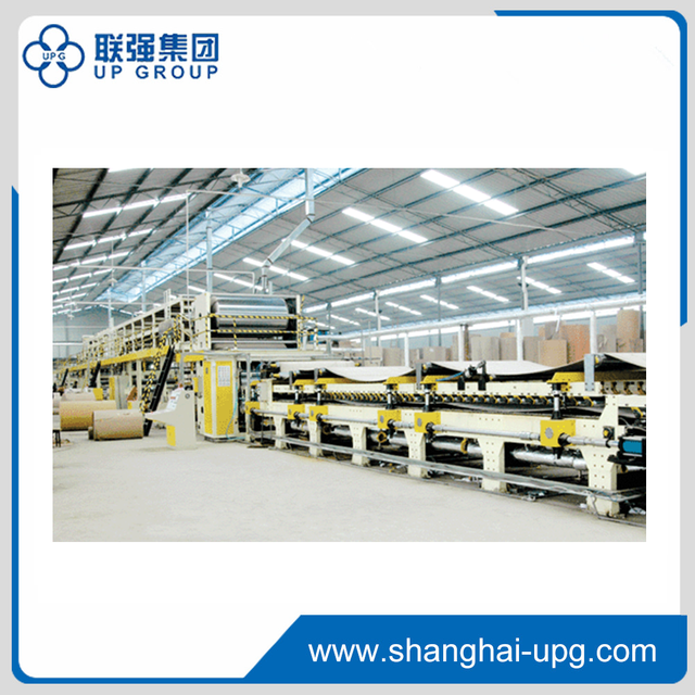 LQWJ100-2000 5 Ply Corrugated Cardboard Production Line