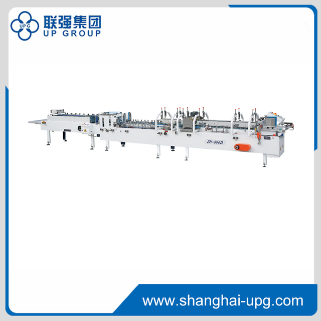 LQ-ZH-800D/880D/1000D Automatic Multi-functional Crash Lock Bottom Folder Gluer (Advanced Configuration)