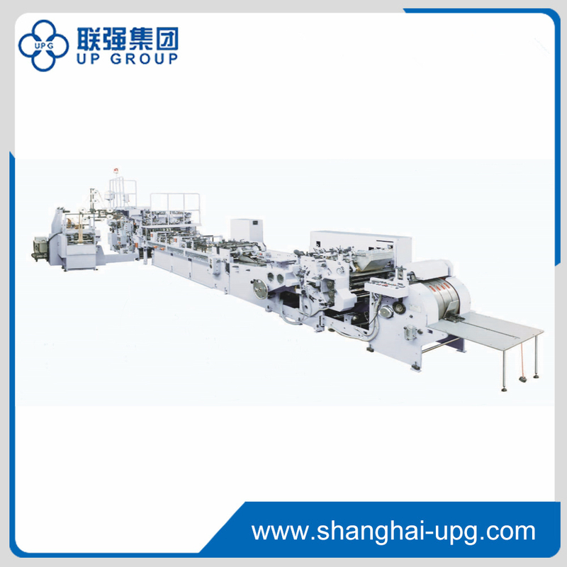 LQ-35H Series Square Bottom Sheet Fed Paper Bag Making Machine (With / Without Handle, Punching)
