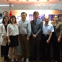 The leaders of Chinese Association of Printing and Printing Equipment Industry and Chinese Academy of Printing Science and Technology visit UP GROUP.