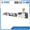 LQ-PE/PP/PVC Single-wall/Double-wall Corrugated Pipe Extrusion Line 