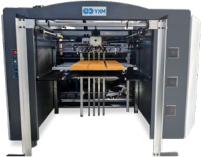 LQ-UST-145GW/165GW Automatic High-Speed Spot and Full UV Coating Machine with Swing-Down Transfer