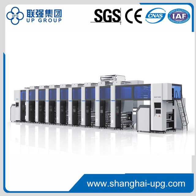 LQAY850.1050D Electrical Line Shaft Rotogravure Printing Machine