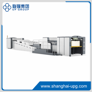 LQ-UST-145GW/165GW Automatic High-Speed Spot and Full UV Coating Machine with Swing-Down Transfer