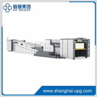 LQ-UST-145GW/165GW Automatic High-Speed Spot and Full UV Coating Machine with Swing-Down Transfer