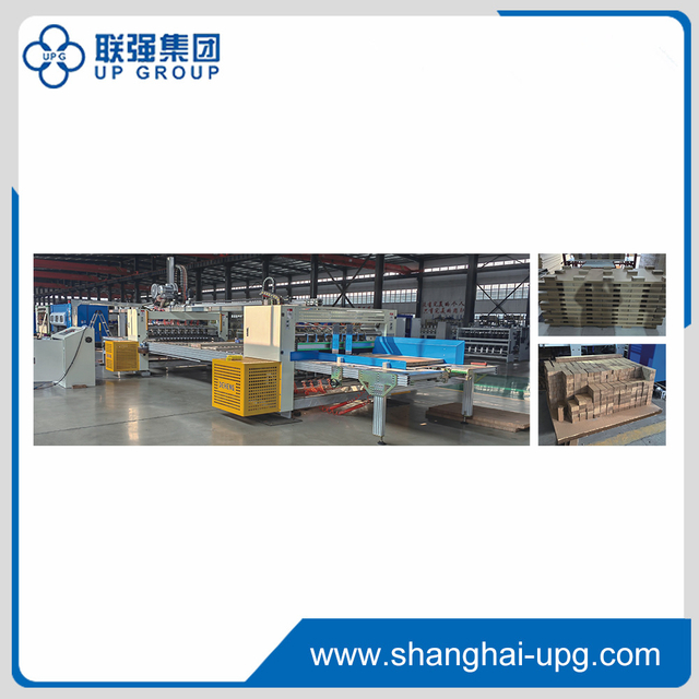 LQ-FW-2000 Automatic Honeycomb Panel Slitting and Cross Cutting Machine for Pallet Feet