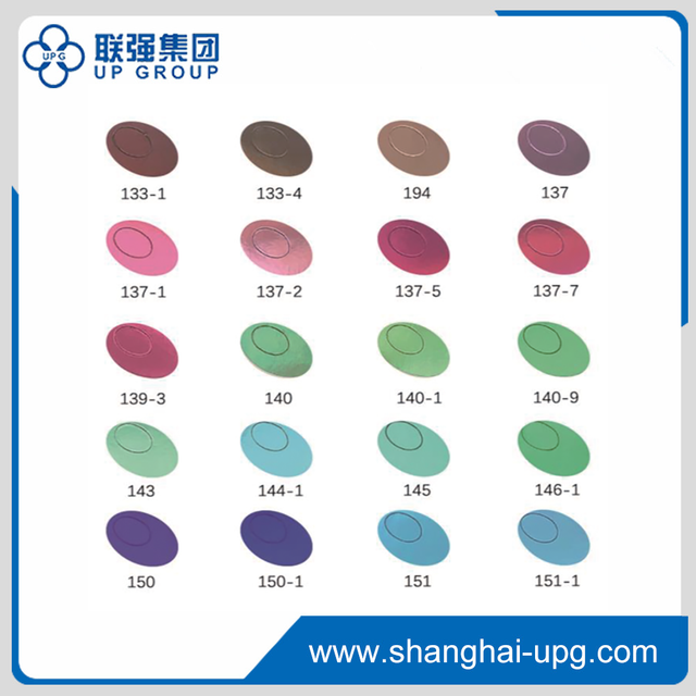 LQ Color Hot Stamping Foil for Paper Plastic and Leather Printing Applications