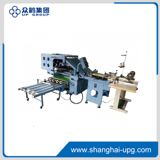 LQ-FZ450 Automatic Reverse Sewing Machine with Folding and Counting for Bookbinding Production