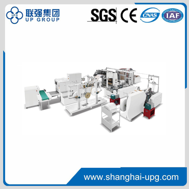 LQ-R450BT/F Fully Auto Roll-Fed Square Bottom Paper Bag Machine （Twist & Flat handle）