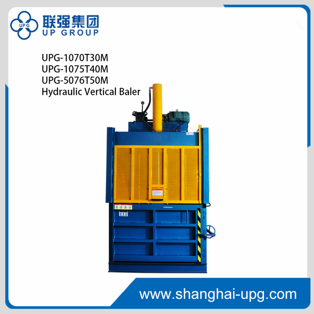LQ-MD 1070T30M & 1075T40M & 5076T50M Hydraulic Vertical Baler