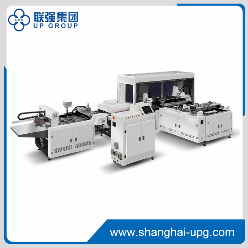 LQ-QNB-600TYY Automatic Inner Lining Machine with Metal & Backcard Pasting Function