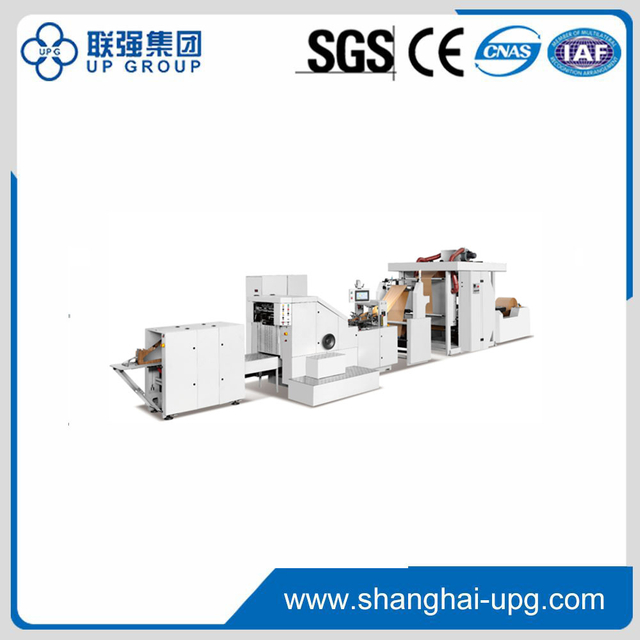 LQ-R190P Roll Feeding Square Bottom Paper Bag Machine with Flexo Printing Machine