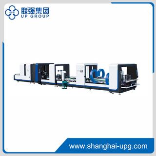 LQ-XJHD GS Series High Speed Large Format Folder Gluer and Stitching Machine for Cartons