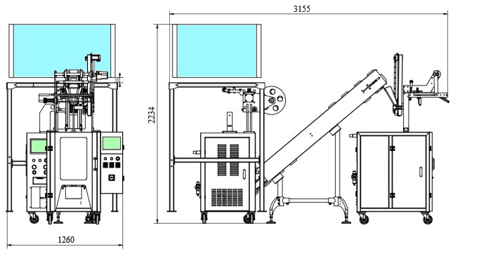 LQ-TB Flat or Pyramid Tea Bag Packing Machine
