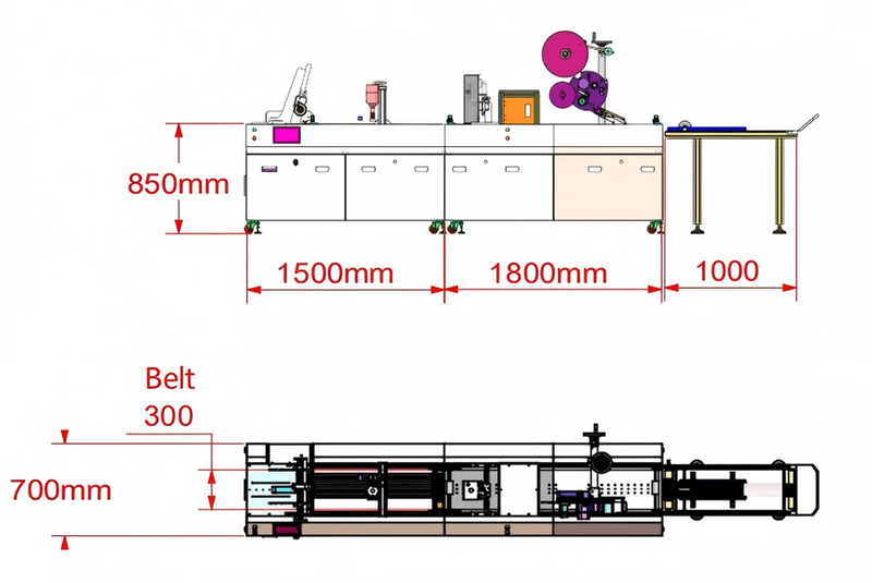 LQ-UPG LY300L Digital UV Printing and Labeller