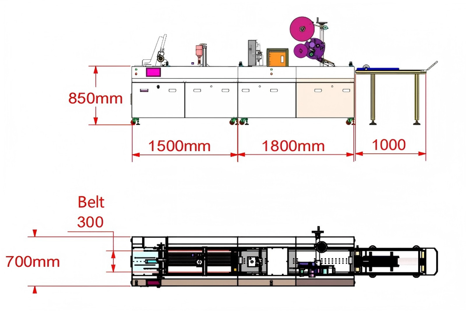 LQ-UPG LY300L Digital UV Printing and Labeller