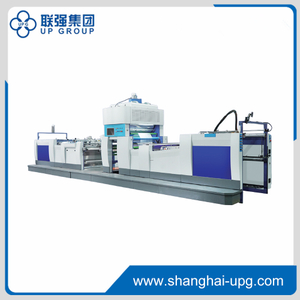 LQ-GLT1080 Fully Automatic Water-base & Thermal Film Laminator for 1080mm Long Sheet Production