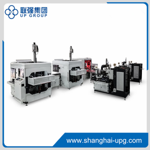 LQ-SJ-1050YS Multi Functional Dual Use Automatic Visual Position Rigid Box Making Machine