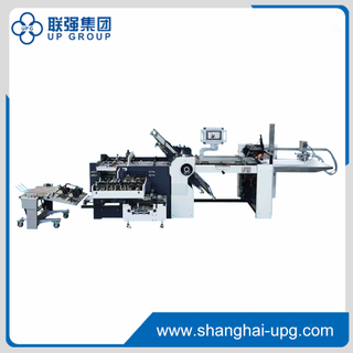 LQ-ZYHD670D High Speed Combination Folding Machine for Commercial Printing with Electrical Knife