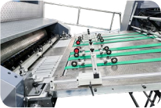 LQ-UST-145GW/165GW Automatic High-Speed Spot and Full UV Coating Machine with Swing-Down Transfer