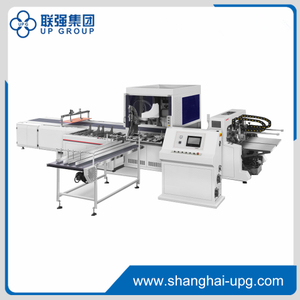 LQ-SJ-1050YT Multi Functional Dual Use Automatic Visual Position Rigid Box Forming Machine