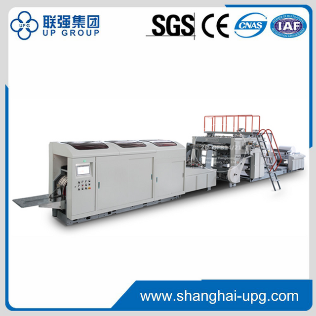 LQ-F14F/21F Fully Auto Roll-fed Paper Bag Machine (Flat Handle)