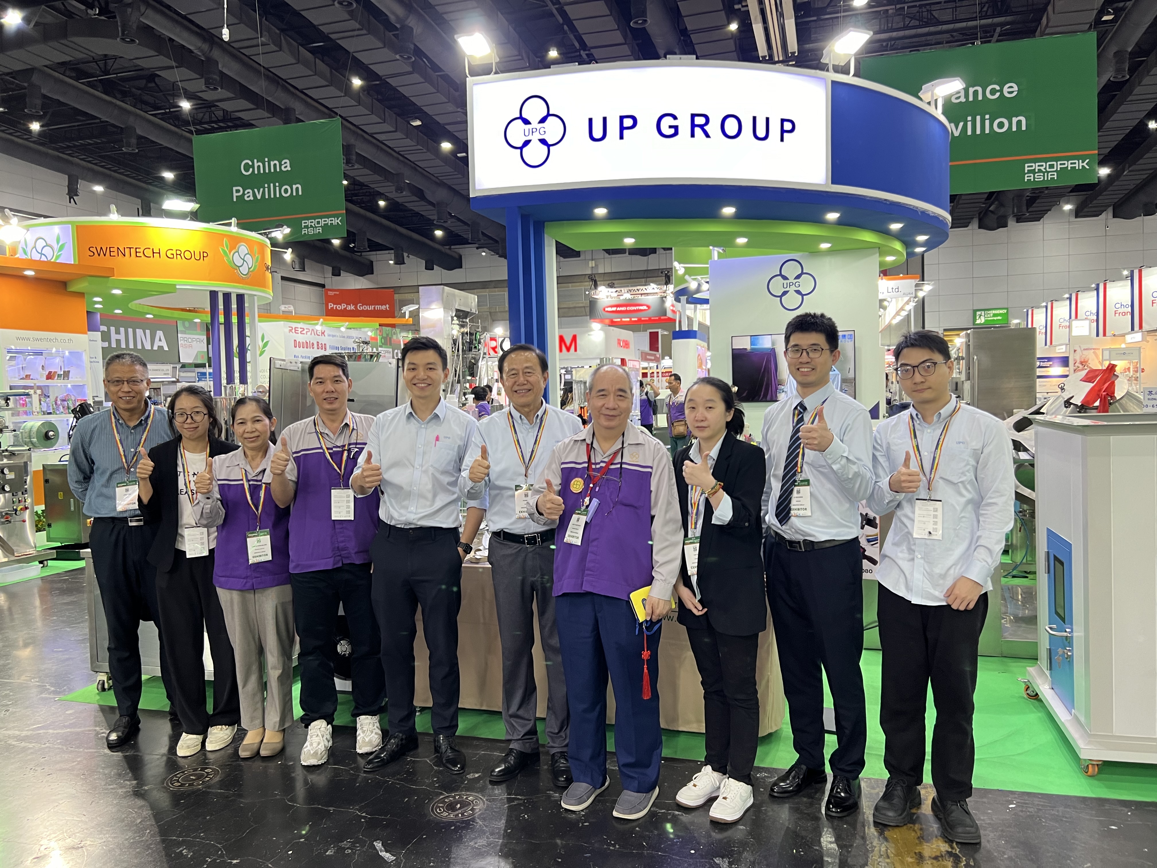 UP Group team joined the PROPAK ASIA 2024 successfully!