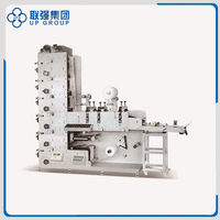 ZHS-320G/450G Label(logo)Flexo Printing Machine With Three Die-cutting Stations