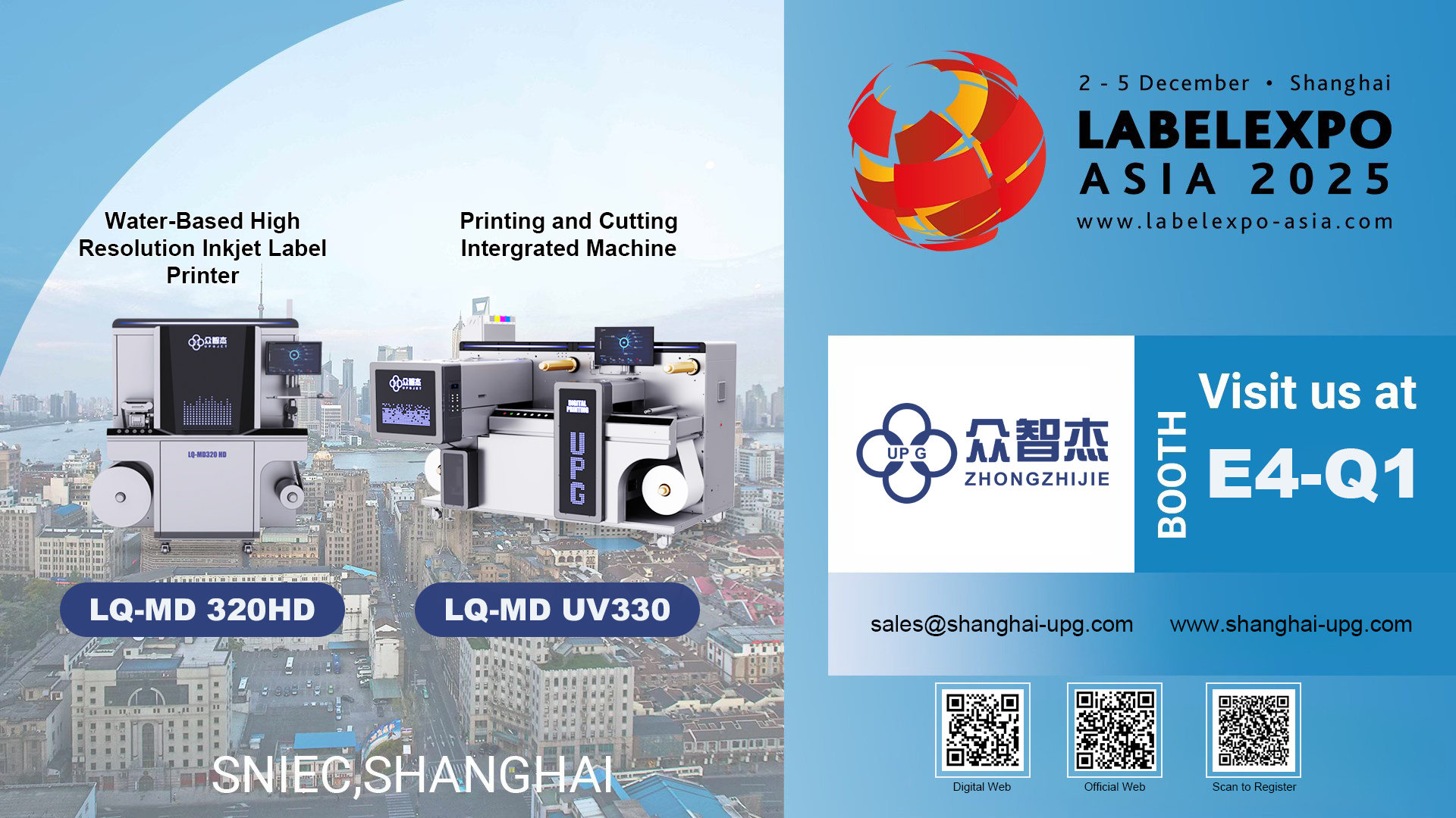 Welcome to join us at Labelexpo Asia 2025