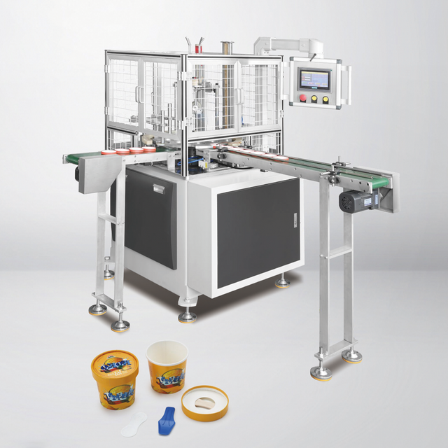 LQGJ-S Paper Lid Spoon Feeding Machine