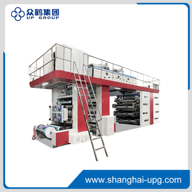LQ-CHCI8-800E Automatic 8 Color CI Flexo Printing Machine for Flexible Packaging Film