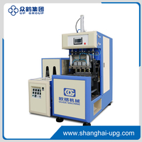 LQ-OGMS-4 Cost-Effective 4 Cavity Semi Auto Blowing Machine for Beverage Packaging