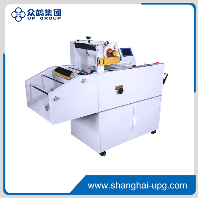 LQ-ZH-450T+J300 Hydraulic Laminating Machine with Film Winding Unit
