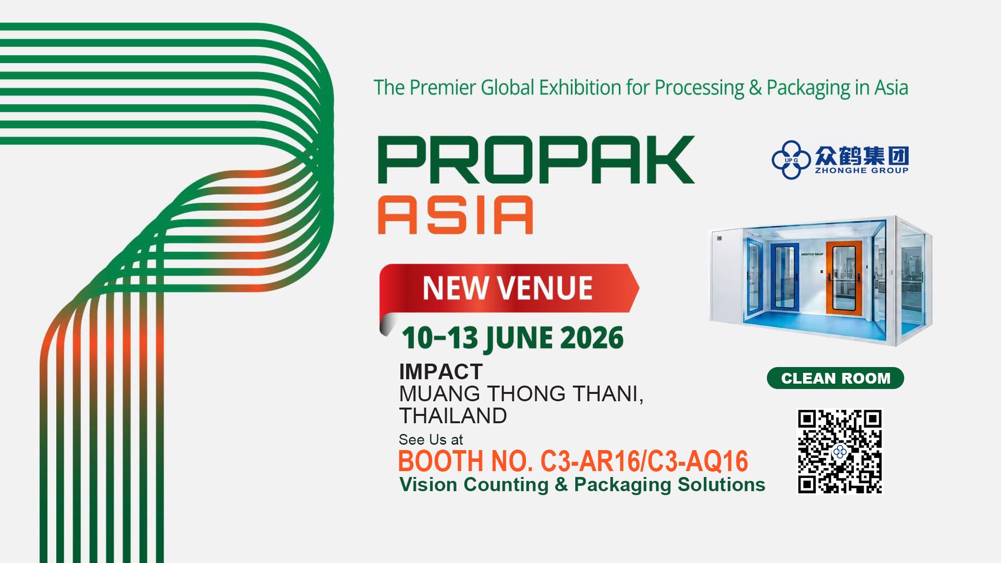 Welcome to join us at Propak Asia 2026